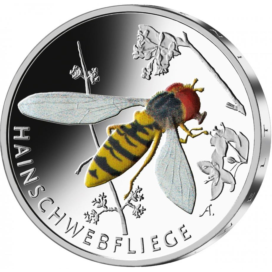 Deutschland 5€ Königreich der Insekten (Waldfliege) 2024