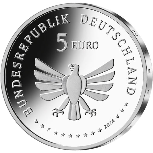 Deutschland 5€ Königreich der Insekten (Waldfliege) 2024